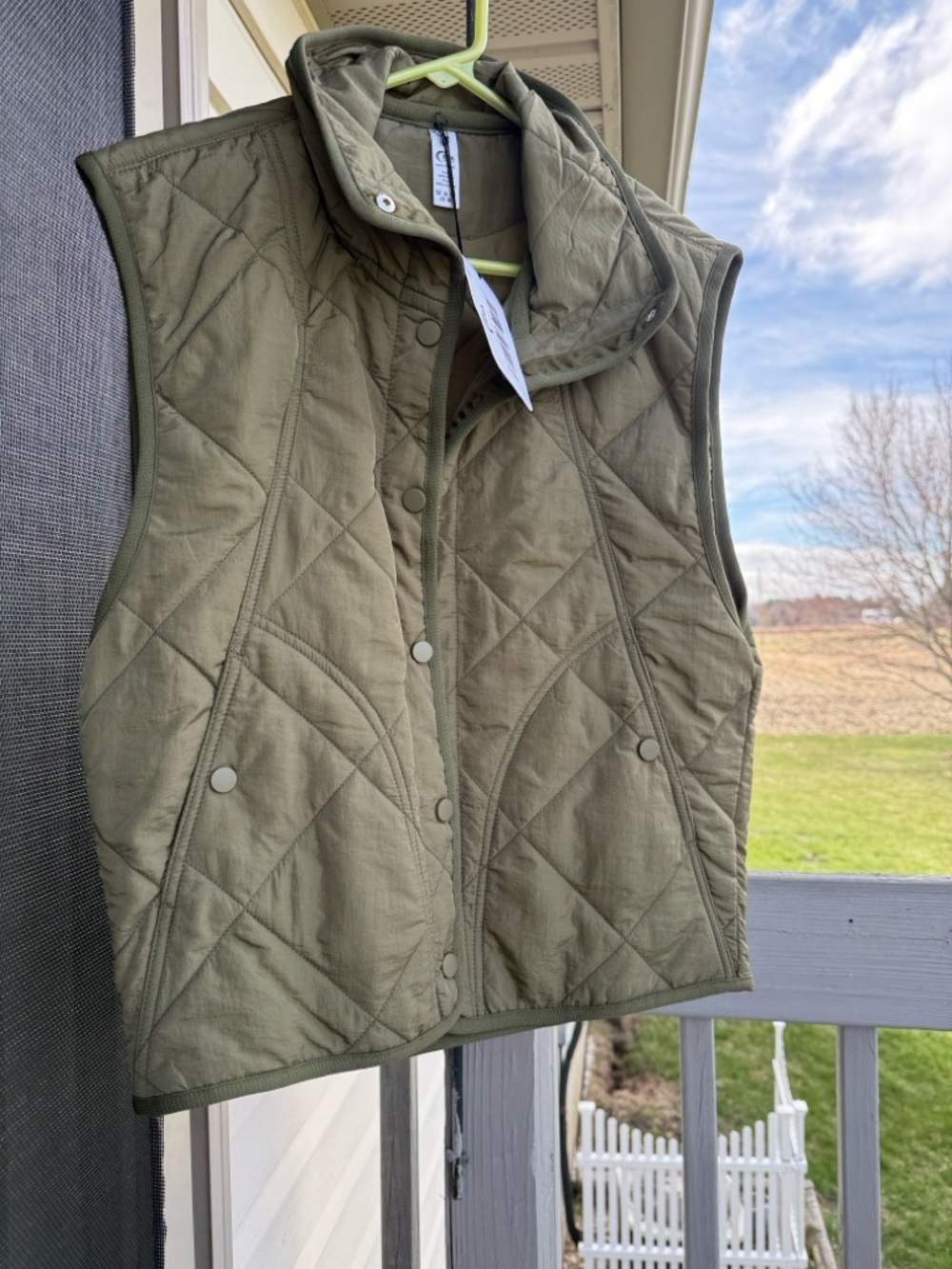 Loden Tempest Quilted Vest